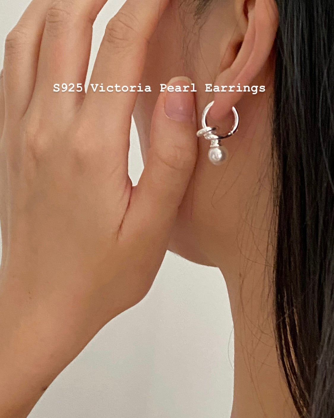 [925silver] Victoria Pearl Earrings