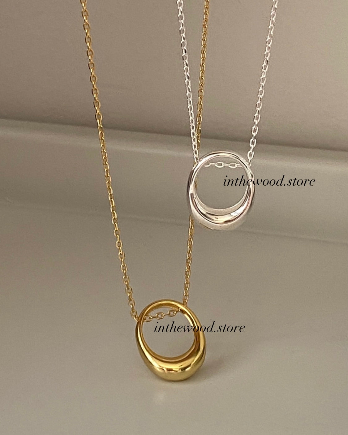 [925silver] Daily O Necklace