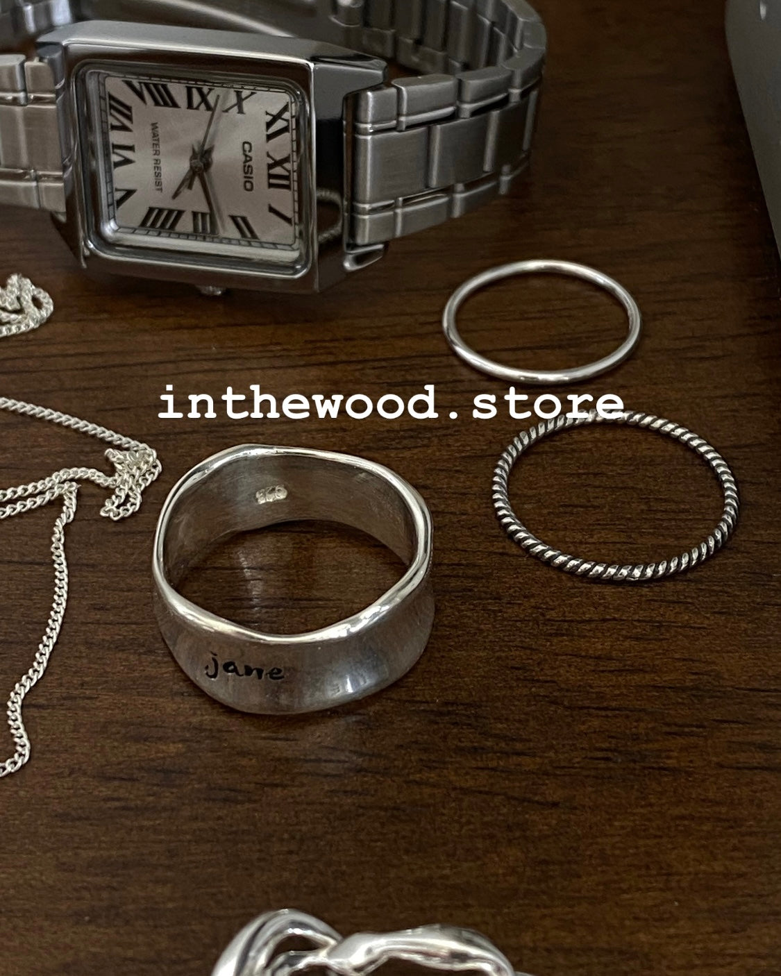 [925silver] Basic Vintage Twist Ring