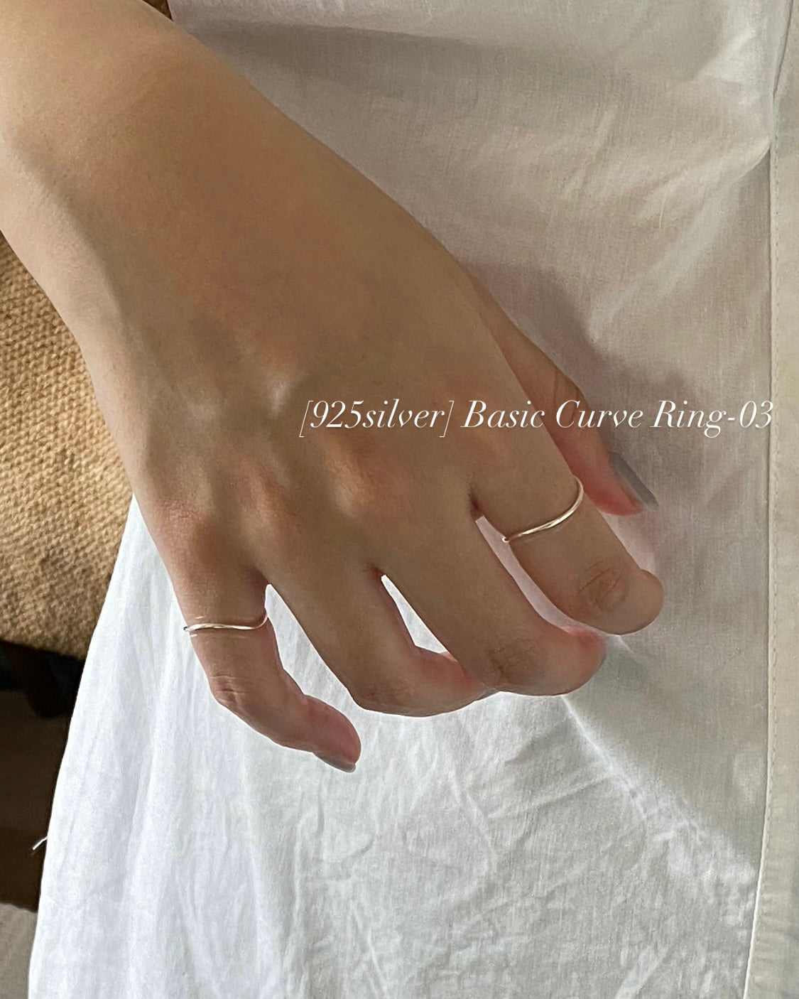 [925silver] MINI Rings SET