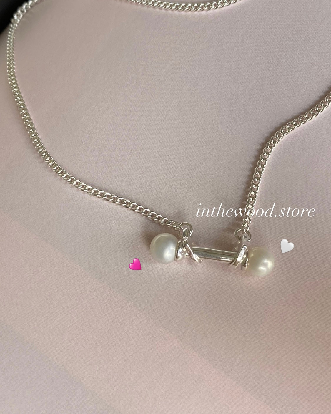 [925silver] Magic Pearl Necklace