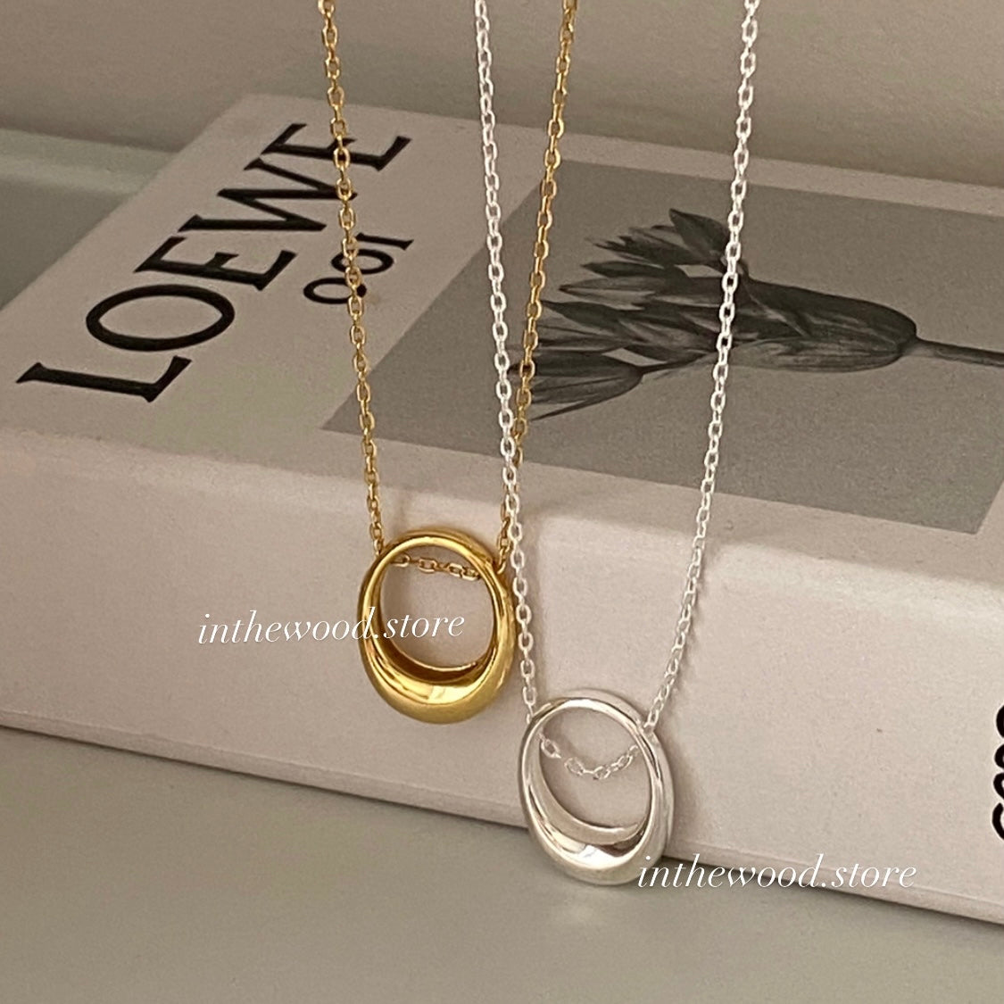 [925silver] Daily O Necklace