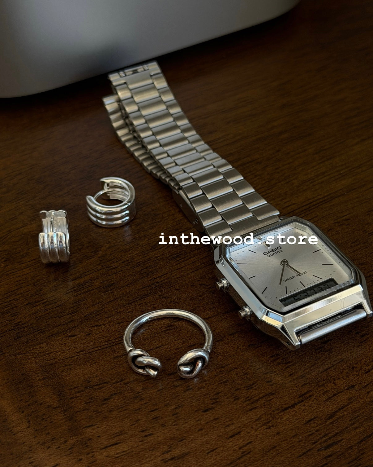 [925silver] Vintage Double Knot Ring