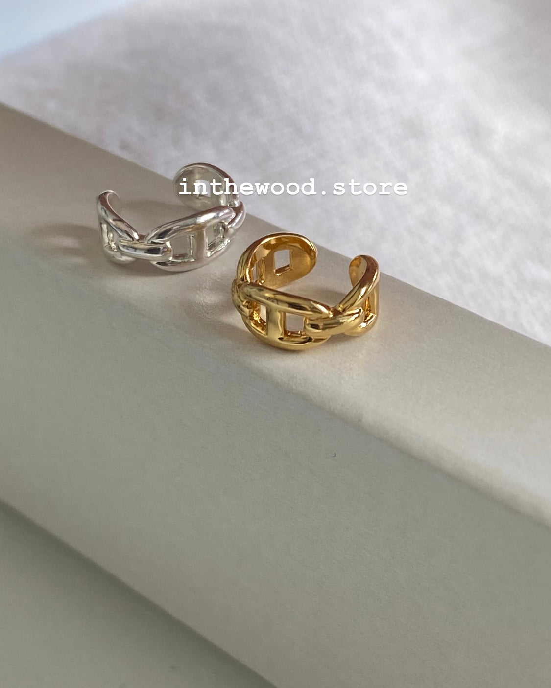 [925silver] MINI Toggle Ear Cuff