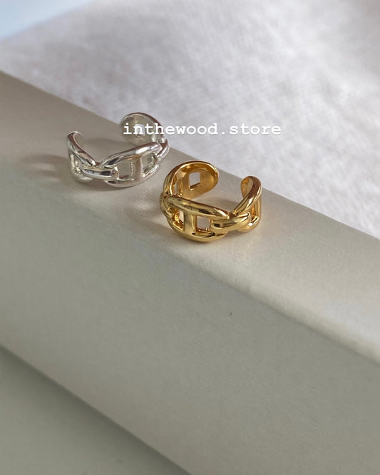 [925silver] MINI Toggle Ear Cuff