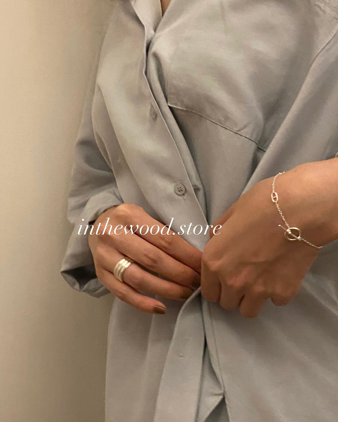 [925silver] Toggle TO Bracelet