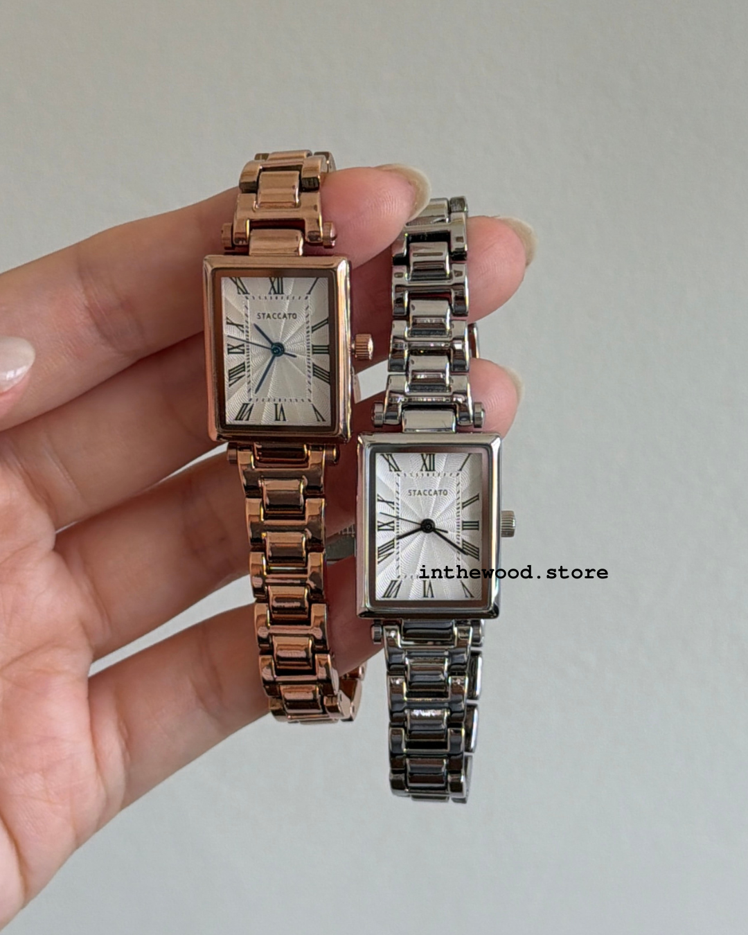 Rosé Roma Steel Watch