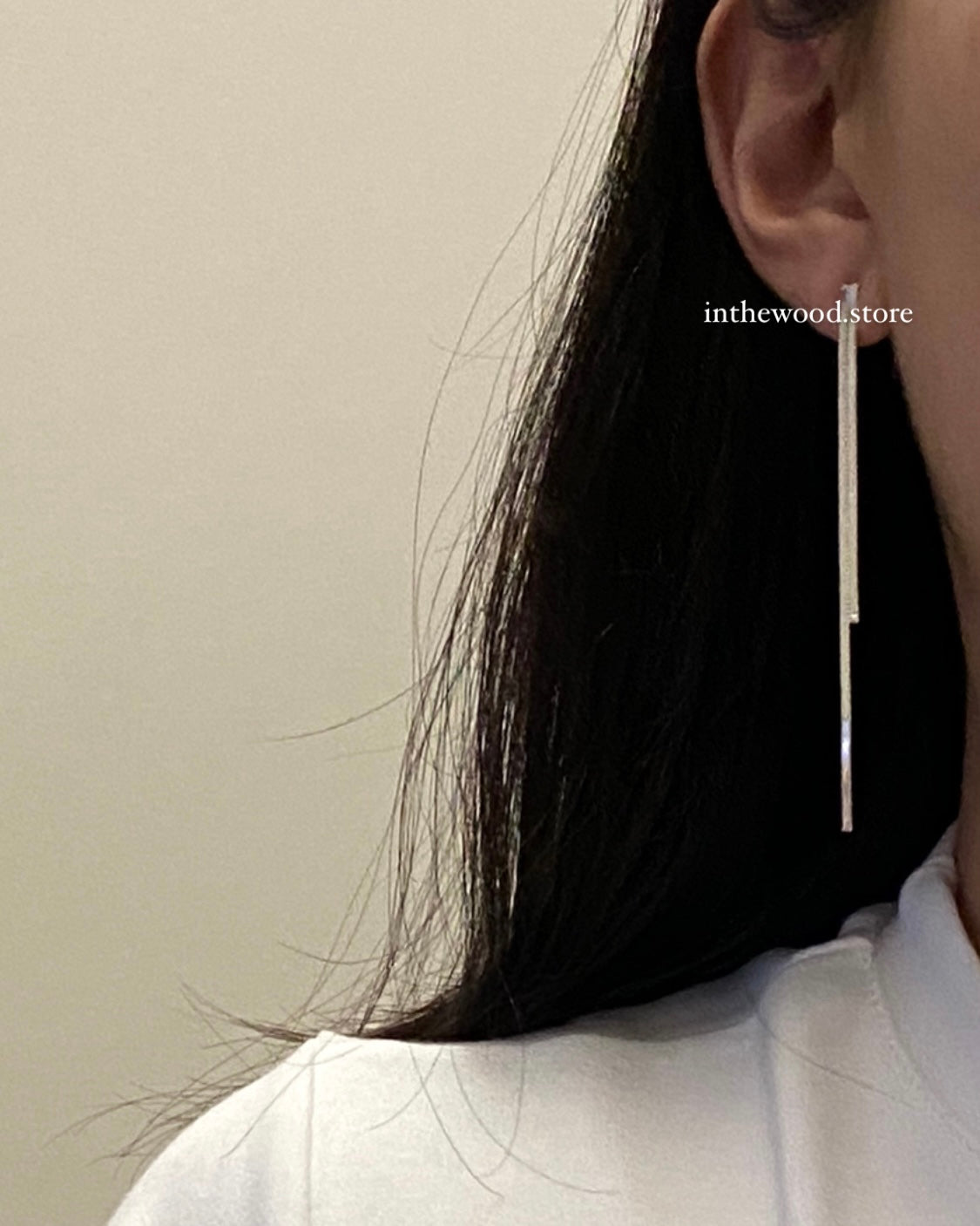 [925silver] Daily Lines Earrings
