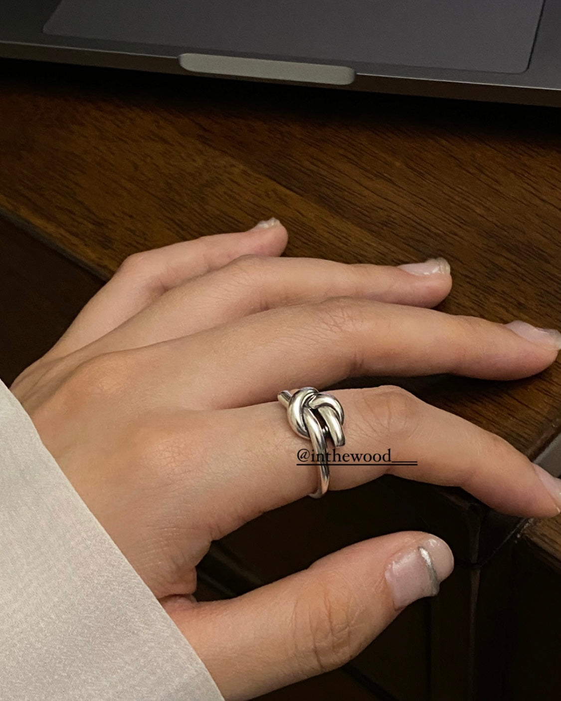 [925silver] Vintage Knot Ring #3