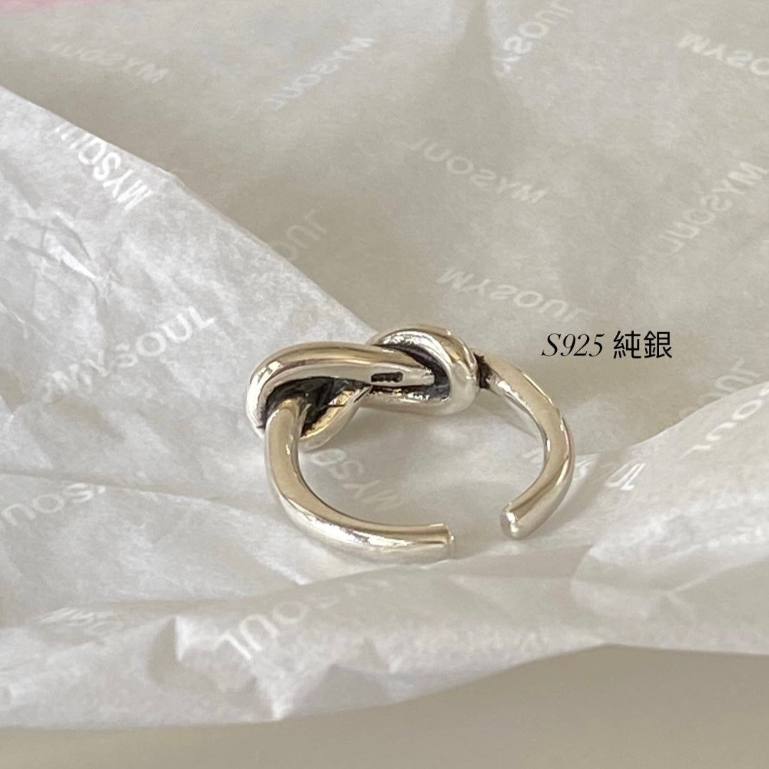 [925silver] Vintage Knot Ring #2