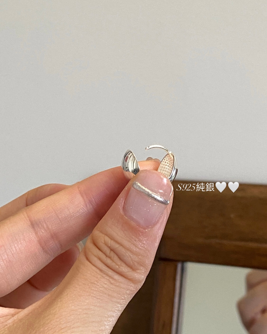 [925silver] Silver Ball Earrings
