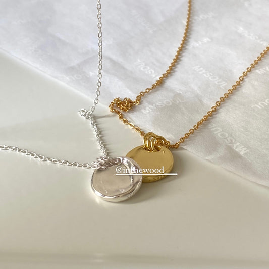 [925silver] Coin Necklace