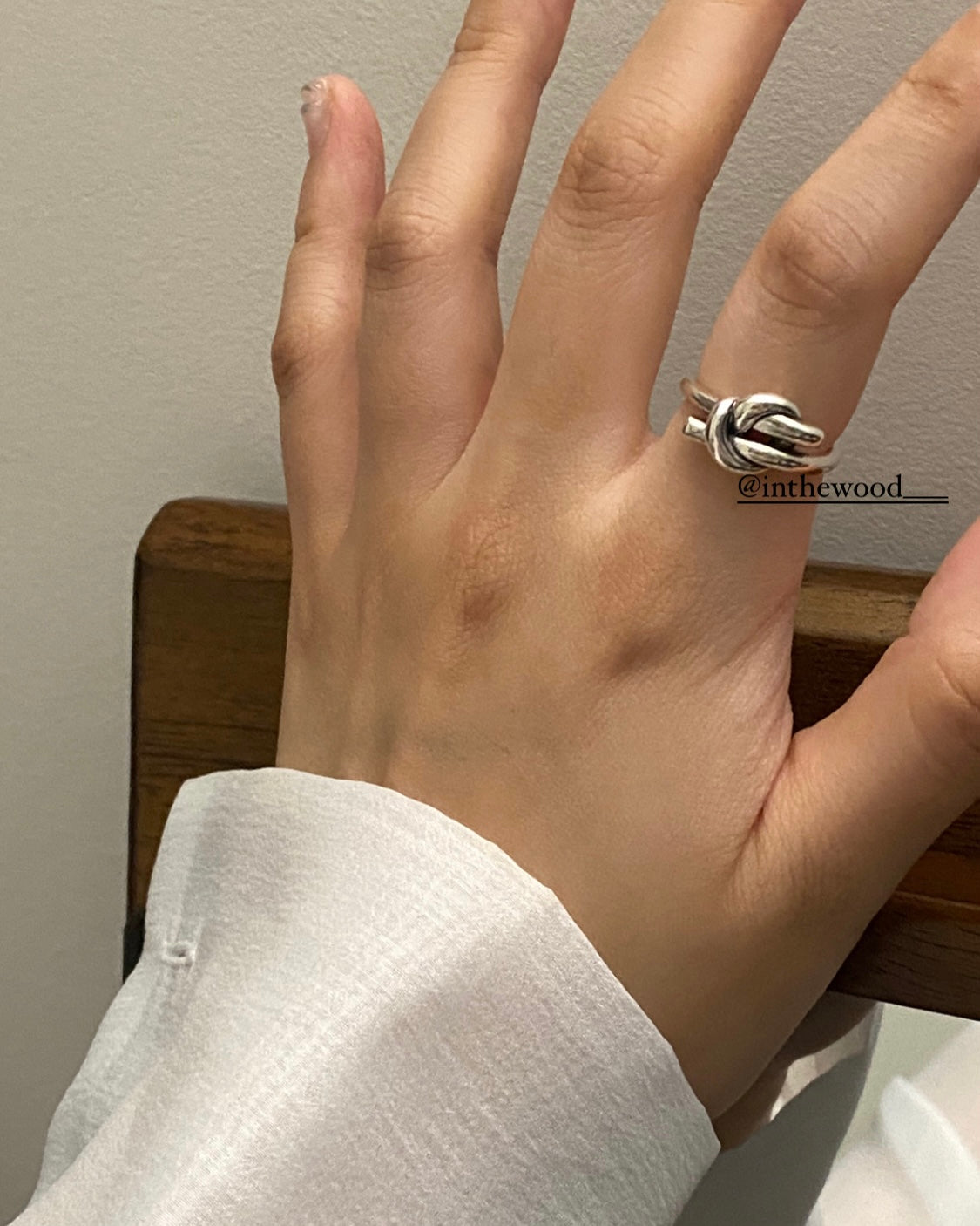 [925silver] Vintage Knot Ring #3