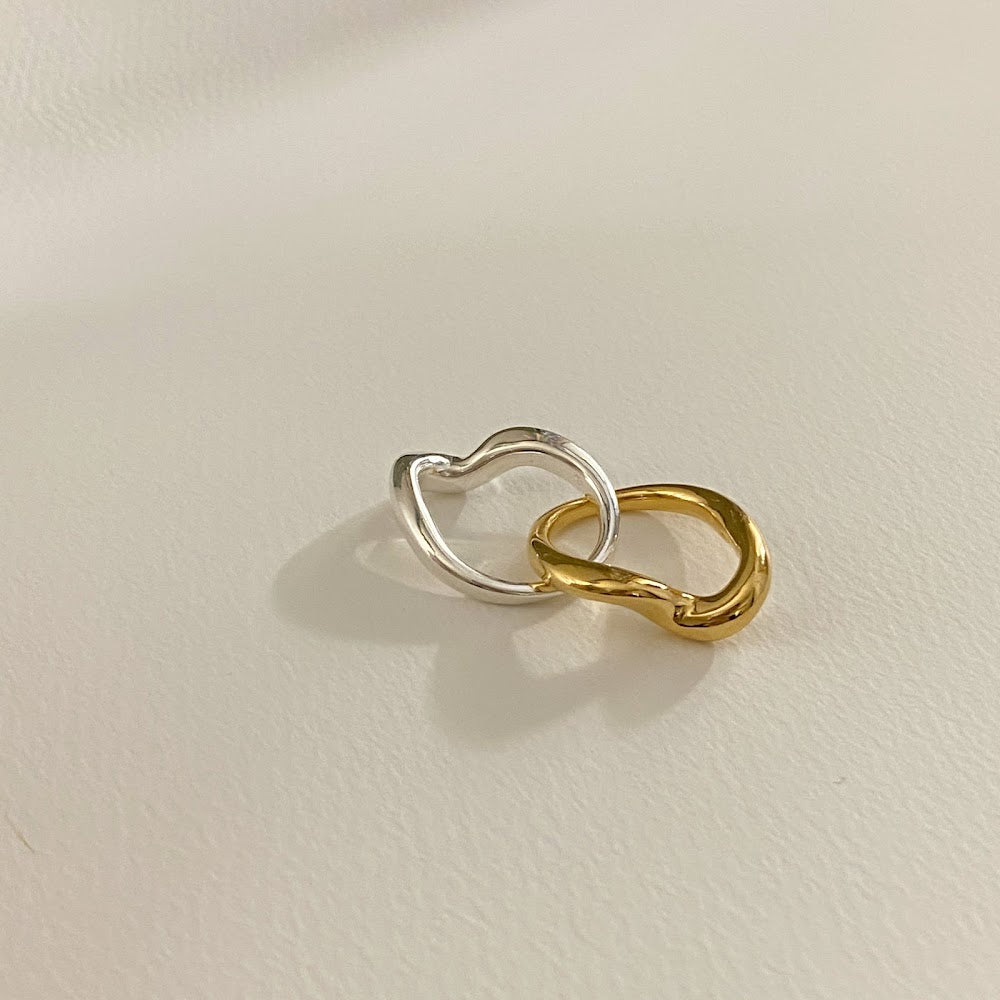 [925silver] Double Knot Ring