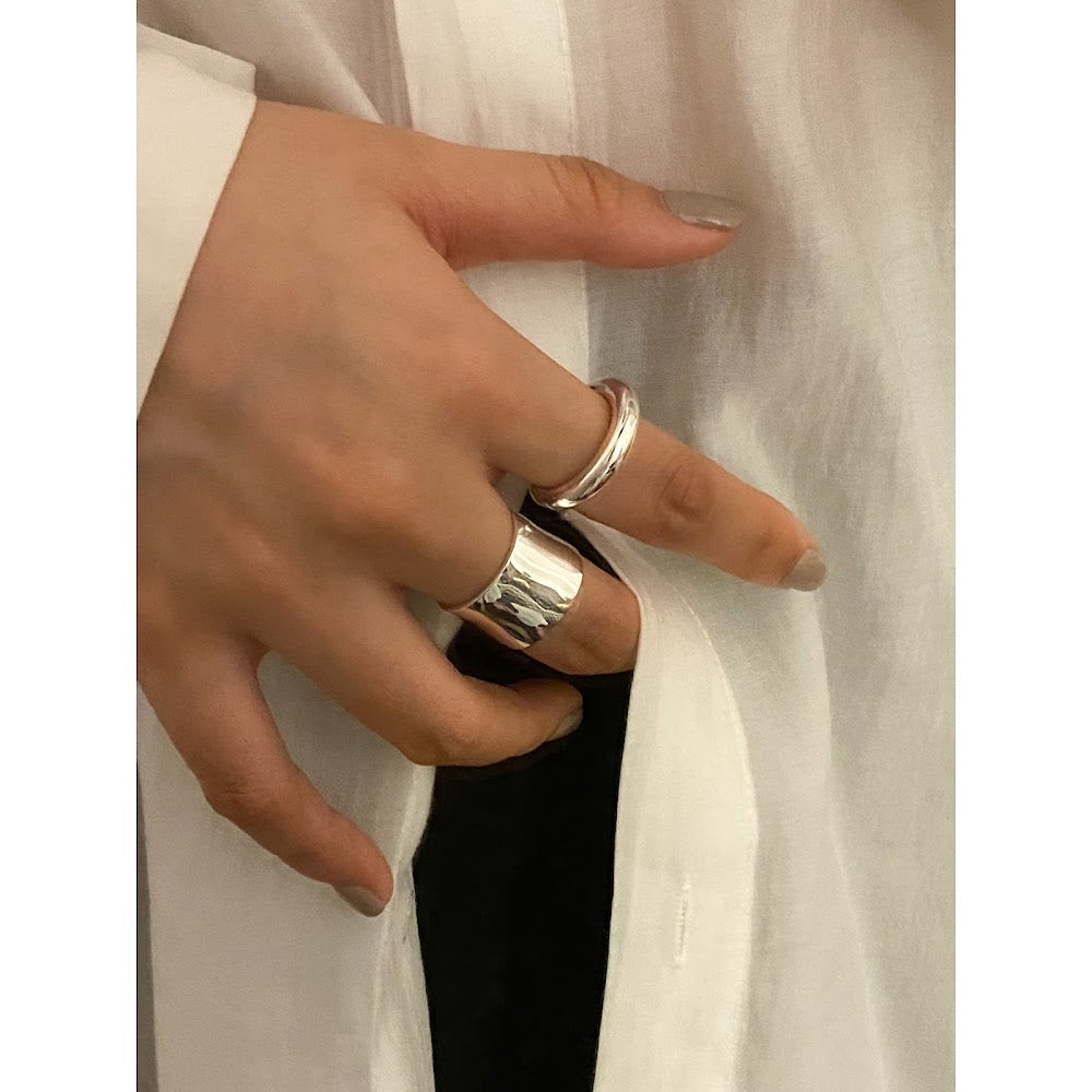 [925silver] Flat Ring