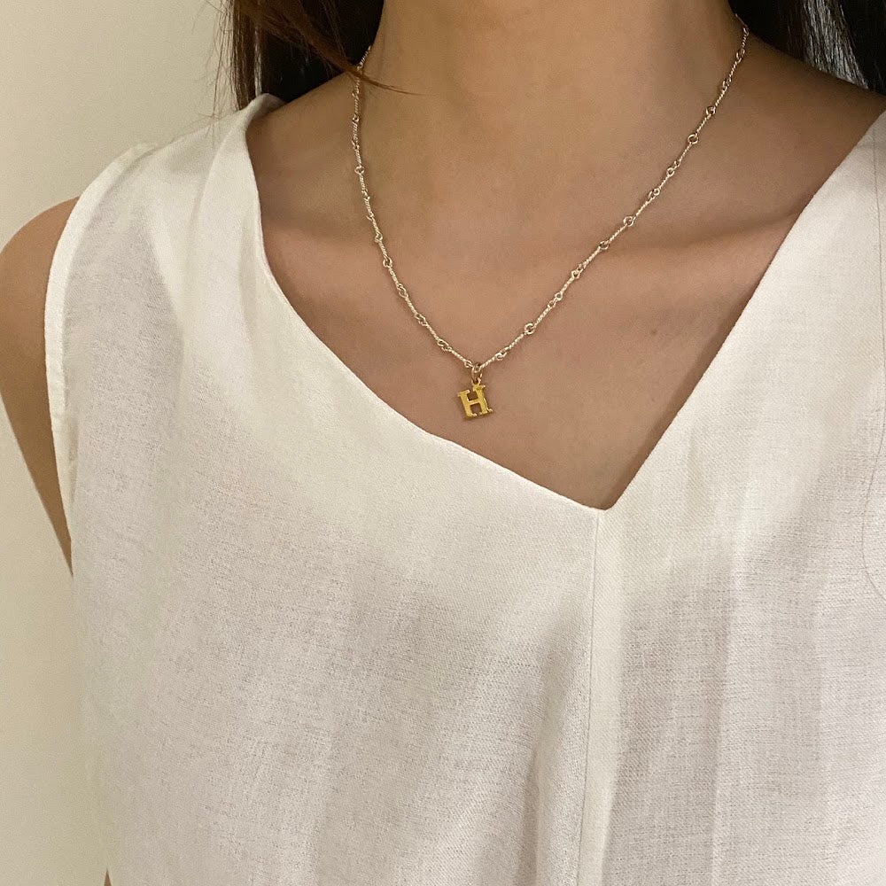 [925silver] Customized 🤍Bone Necklace