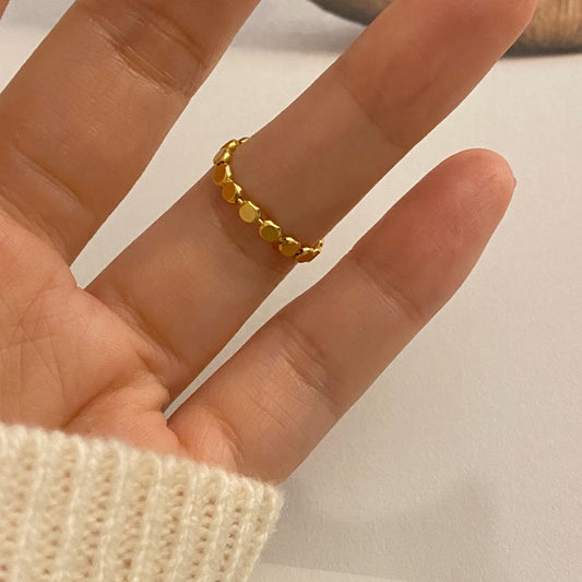 [925silver] Bean Ring