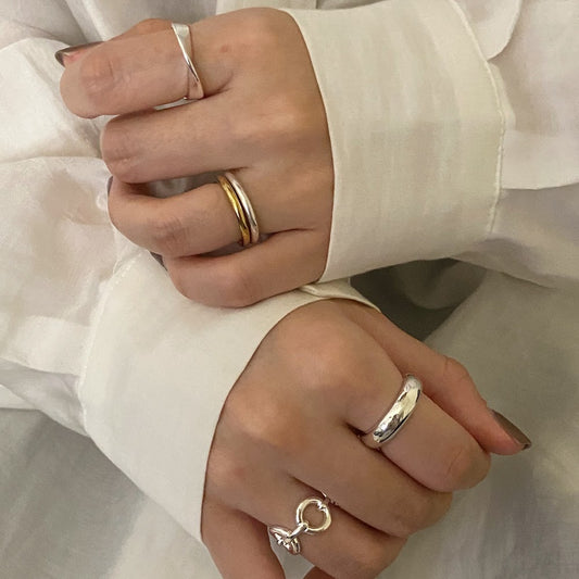 [925silver] Ribbon Ring