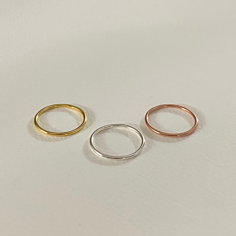 [925silver] Basic Ring #1