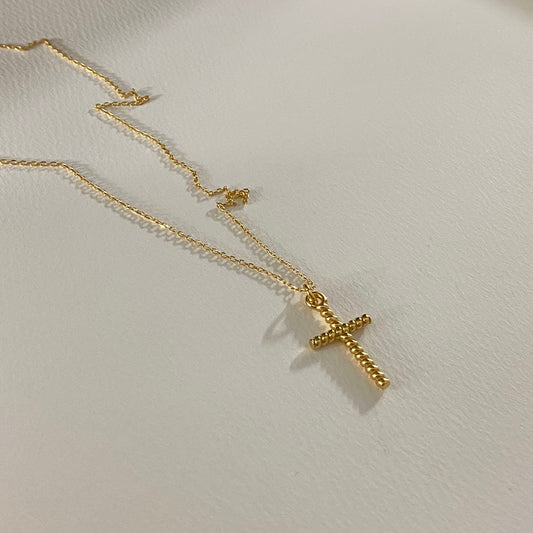 [925silver] Cross Necklace