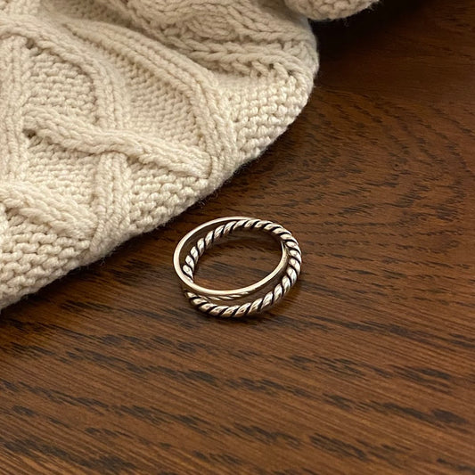 [925silver] Mix Ring