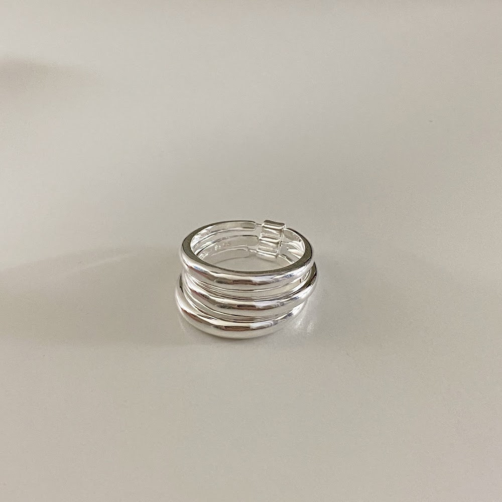 [925silver] Triple Ring
