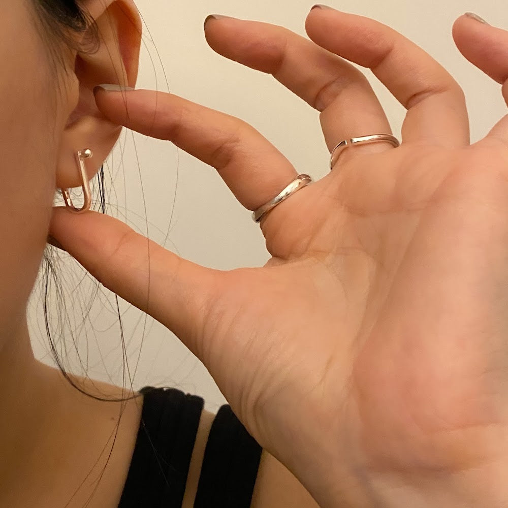 [925silver] Regular Earrings