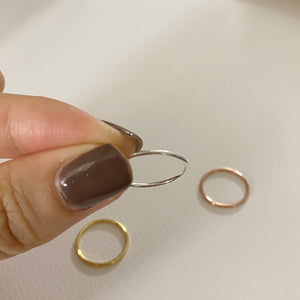[925silver] Basic Ring #1