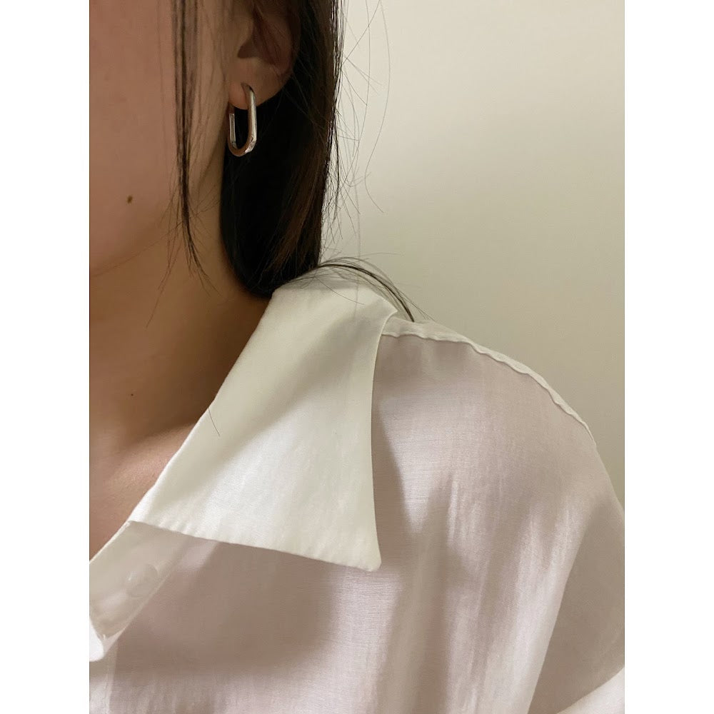 [925silver] Plump Earrings #2