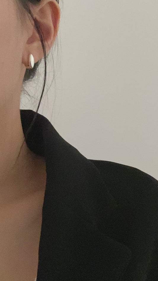 [925silver] Olives Earrings