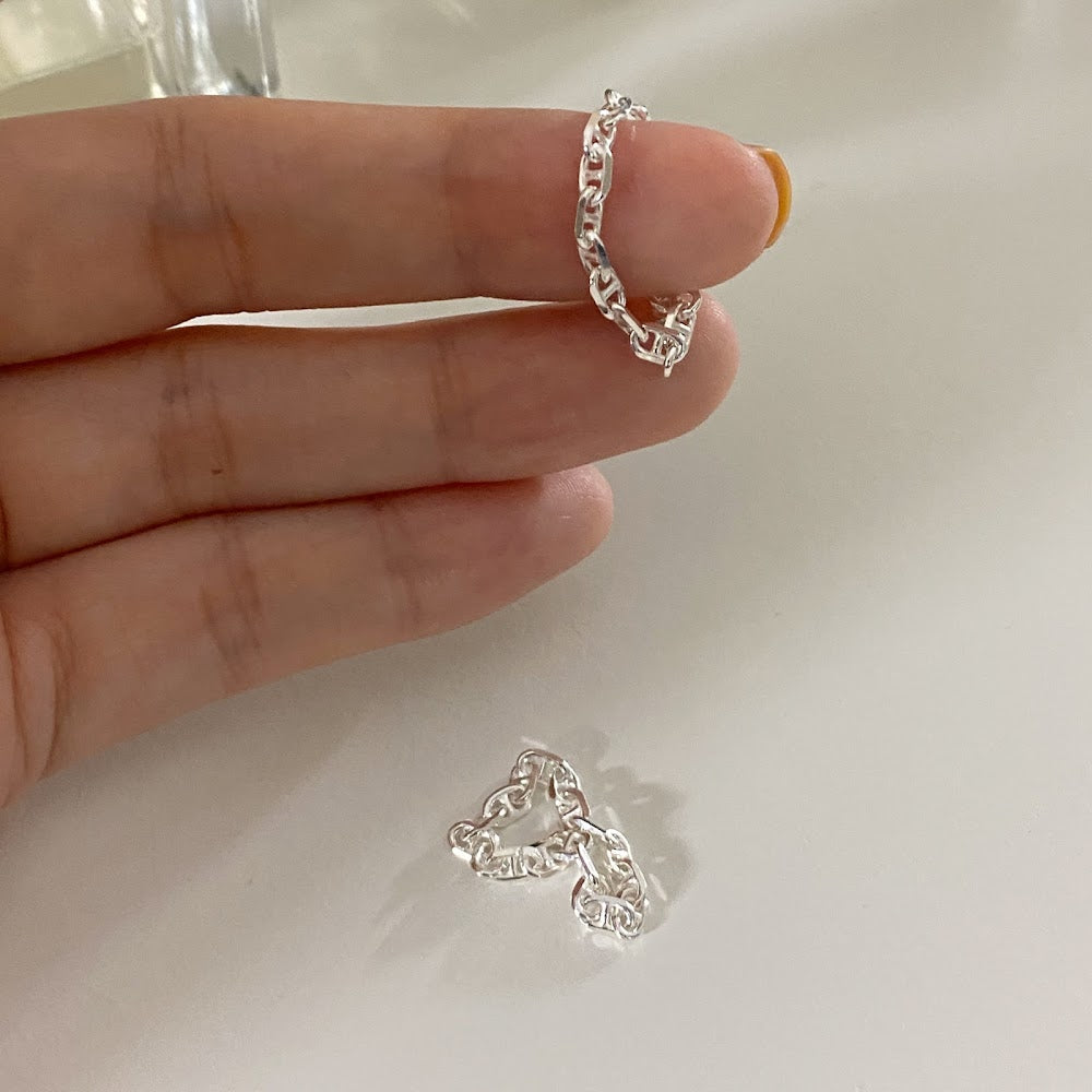 [925silver] Soft Toggle Ring