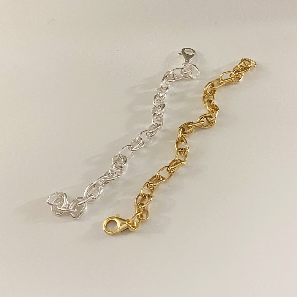 [925silver] Bold Bracelet