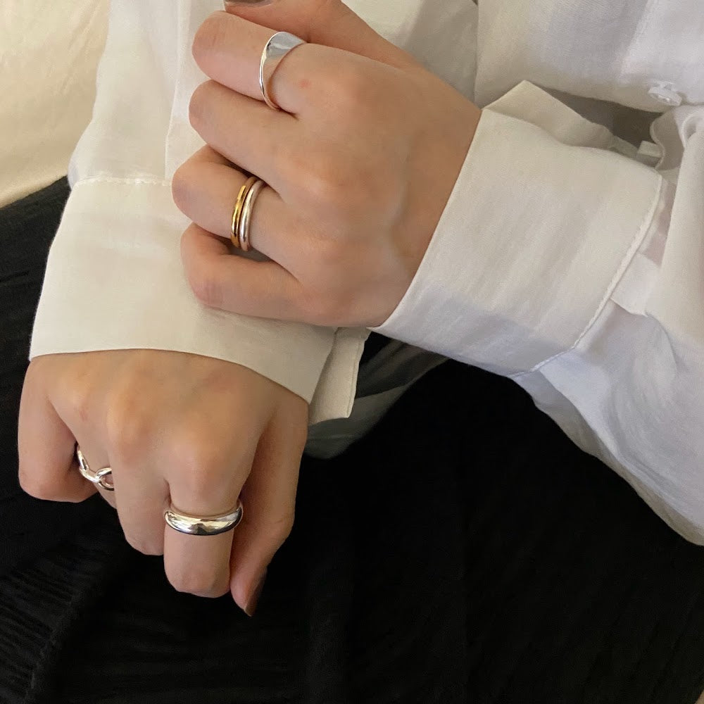 [925silver] Ribbon Ring