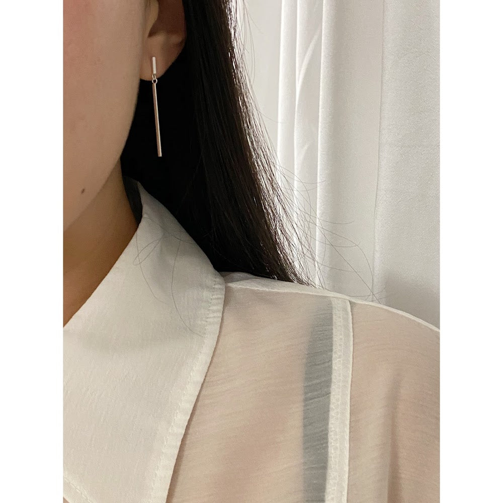[925silver] Flash Earrings