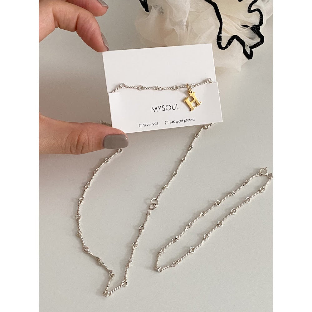 [925silver] Customized 🤍Bone Necklace