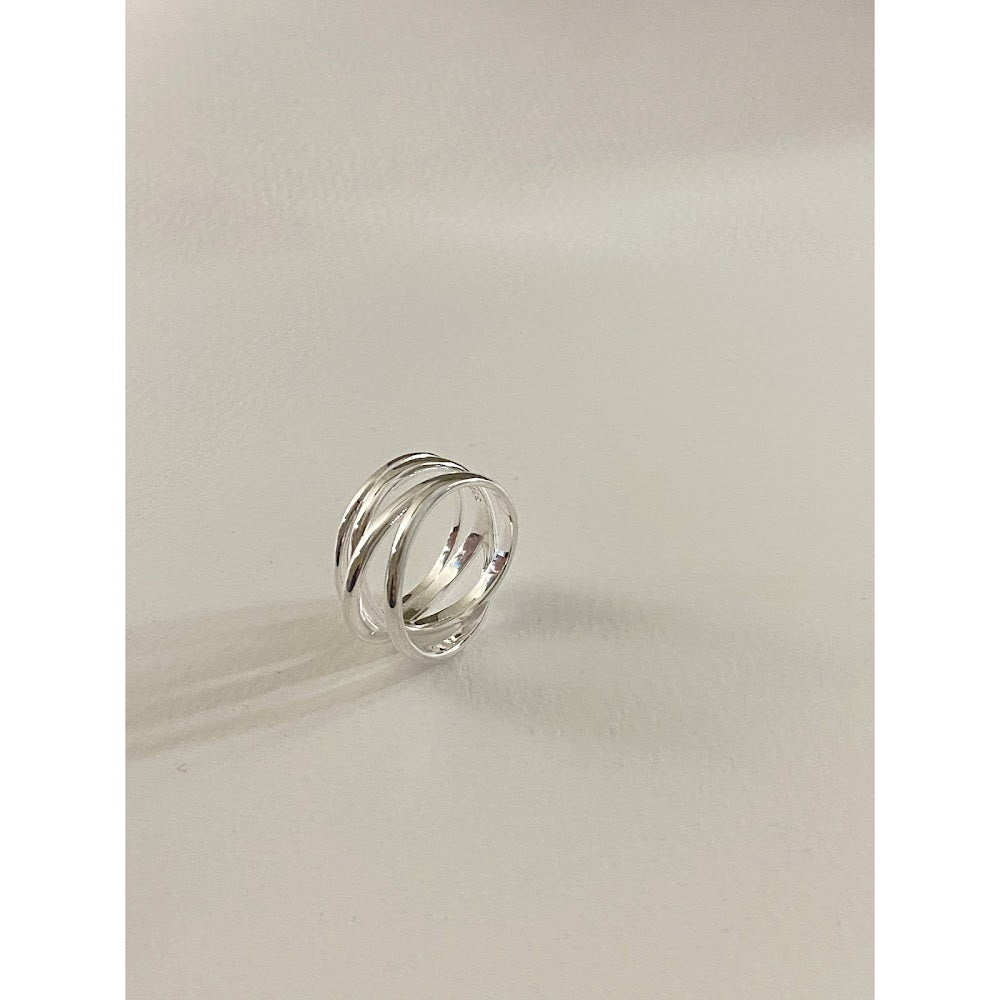[925silver] Woven Ring