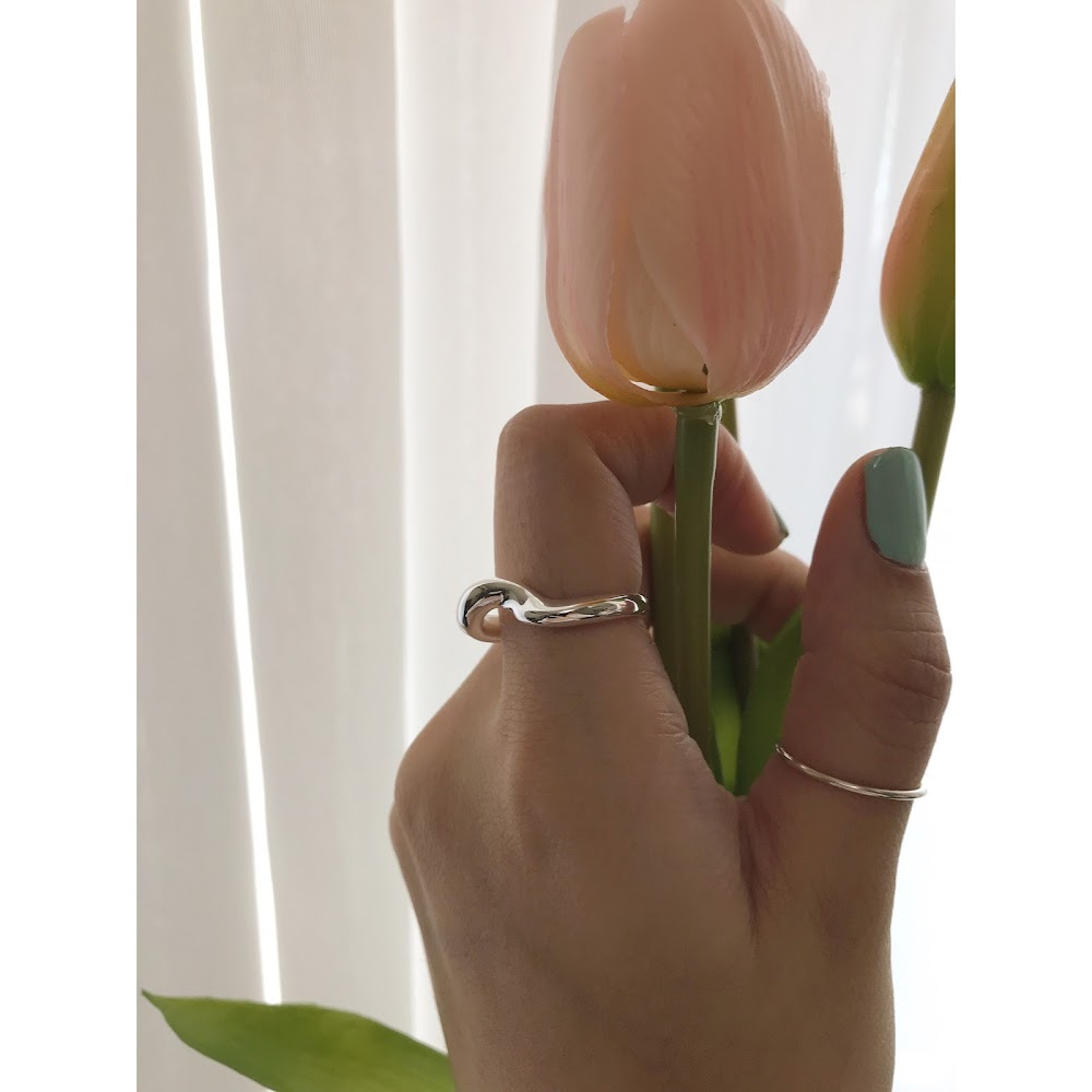 [925silver] Flow Ring
