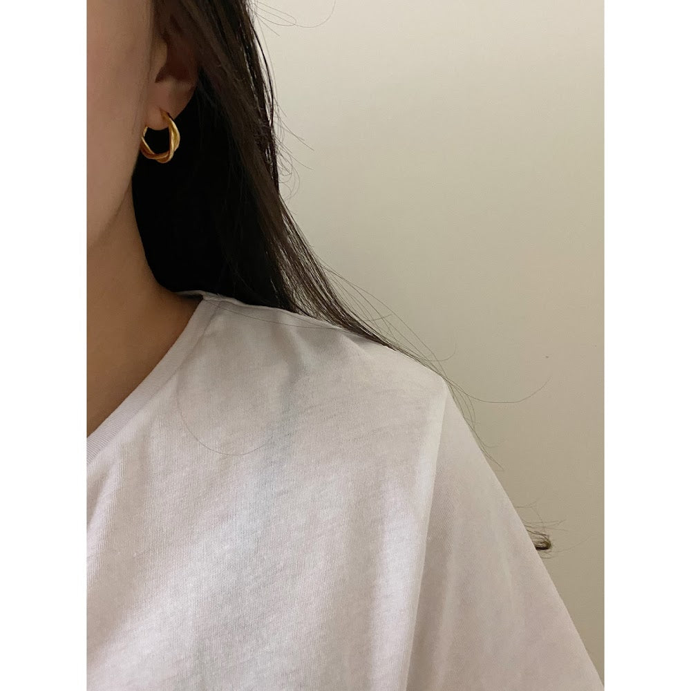 福利款🎀[925silver] Ascot Earrings
