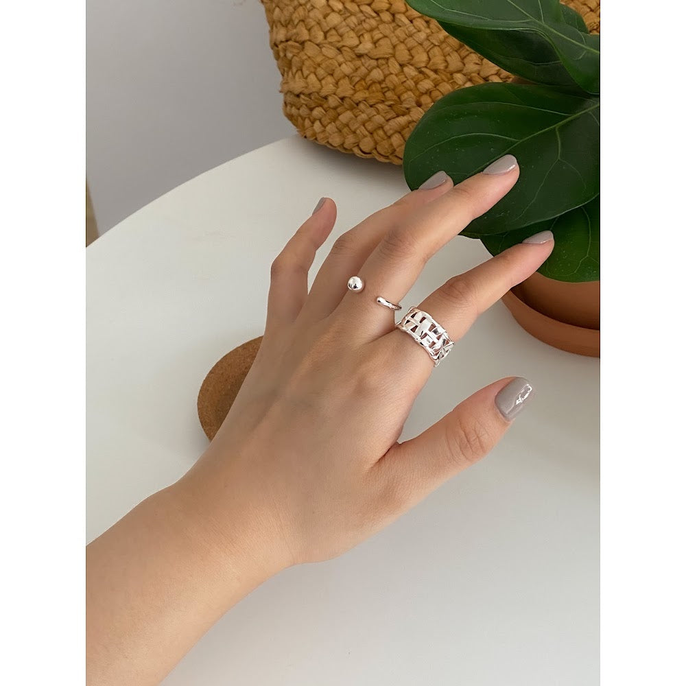 LAST CALL 📣 [925silver] Weave Ring