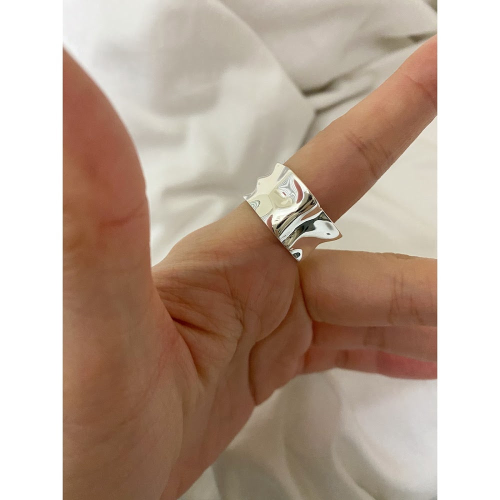 [925silver] Paper Ring