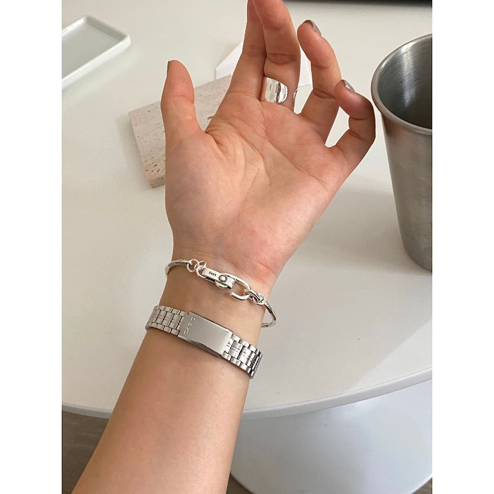 [925silver] Ouch Bangle