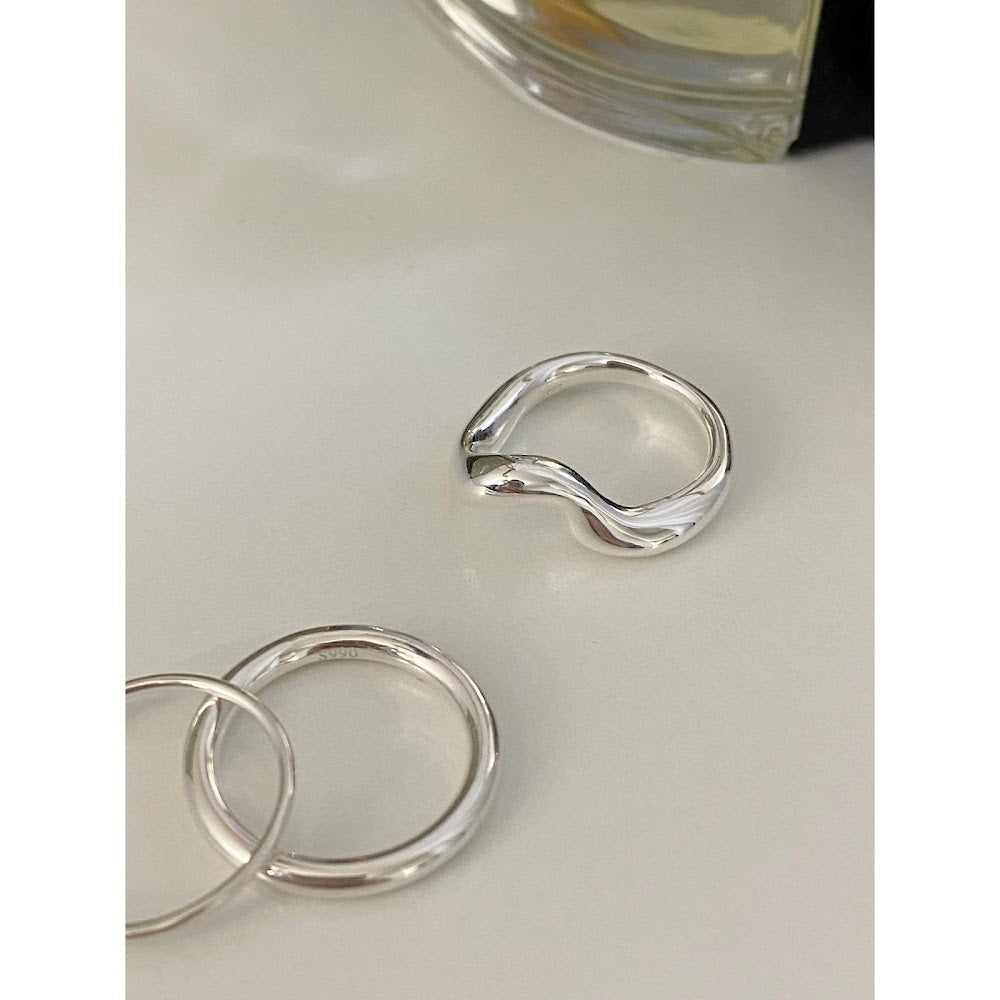 [925silver] Flow Ring