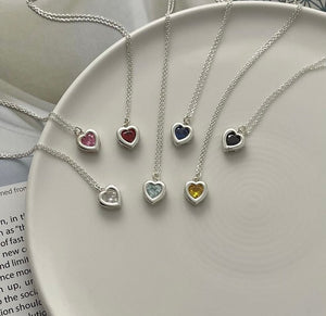 [925silver] 客制刻字🤍Shining Heart Necklace