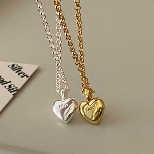 [925silver] In Heart Necklace