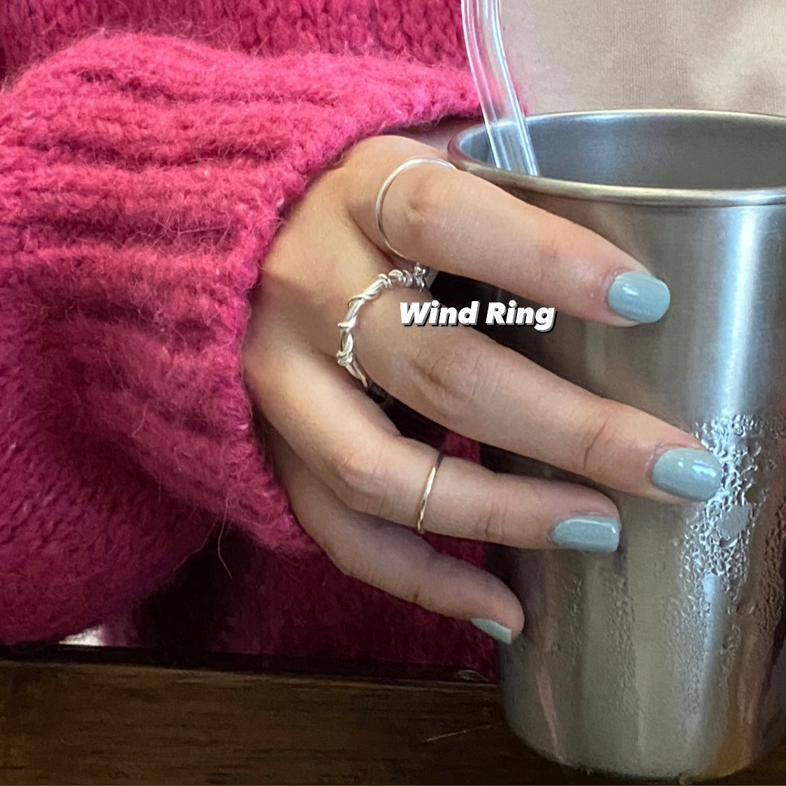 [925silver] Wind Ring
