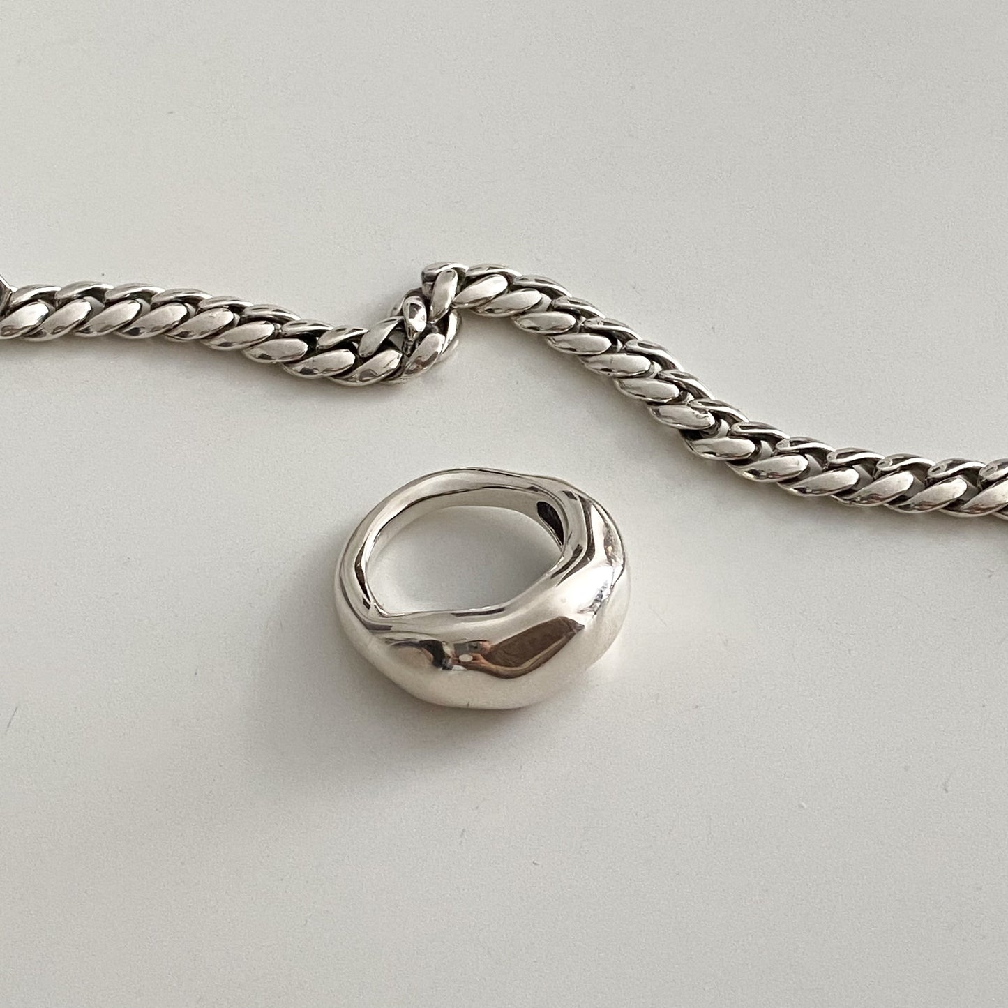 [925silver] Vintage Chain Bracelet
