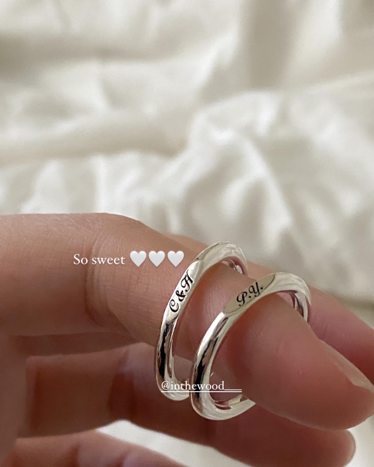 [925silver] 客制刻字 Faith Ring 情侶銀戒指 (生日禮物／結婚戒指) – MYSOUL STYLE