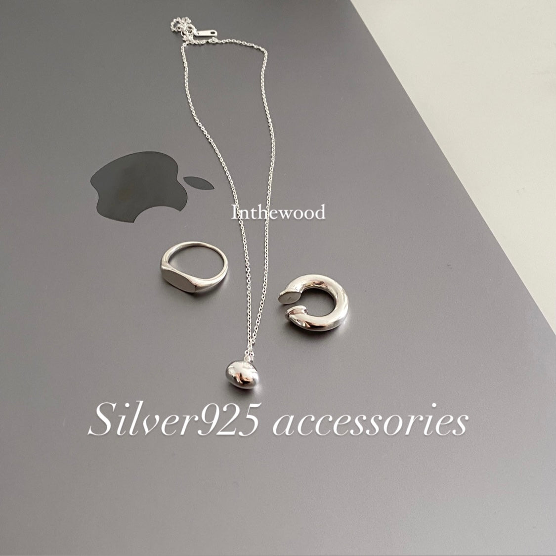 [925silver] Mini Drop Necklace