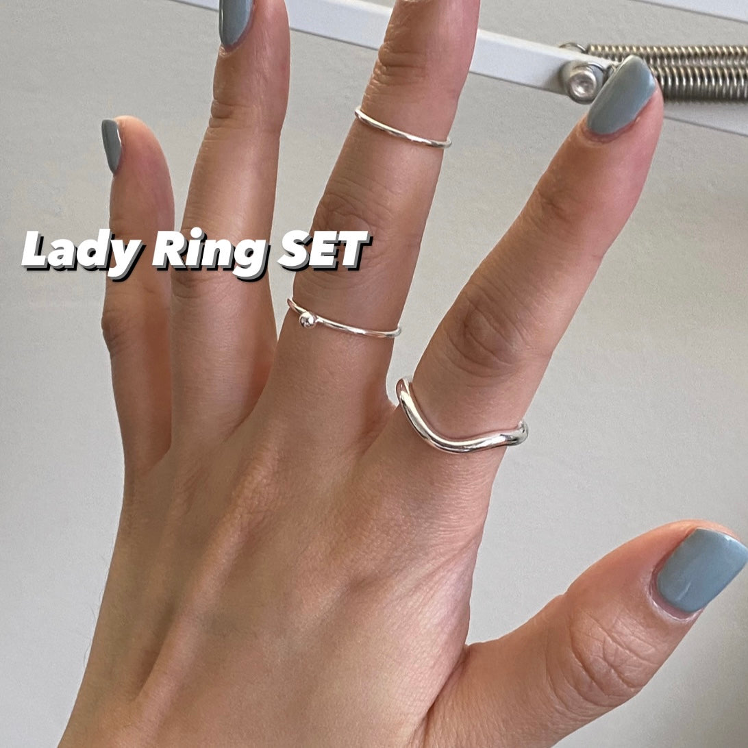 [925silver] Silver Dot Ring