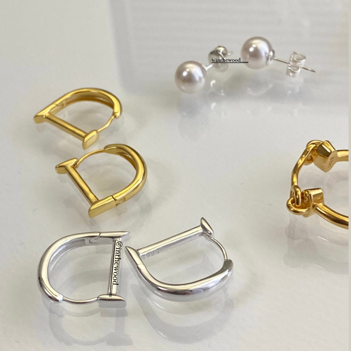 [925silver] Pearl Earrings